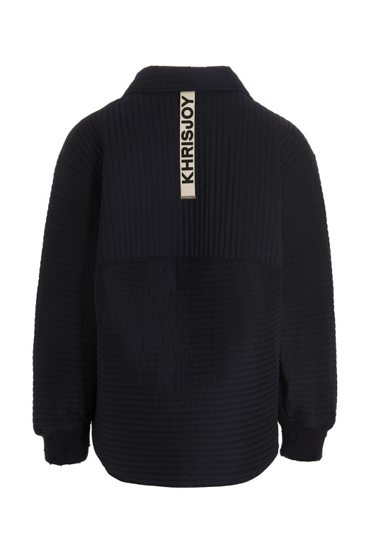 Пухова куртка Chore Quilted Stripes, синя KHRISJOY (ESM053NYQSNV298)