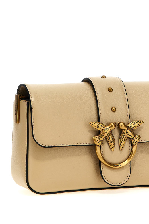'Love One Mini' crossbody bag Beige 'Love One Mini' crossbody bag Beige