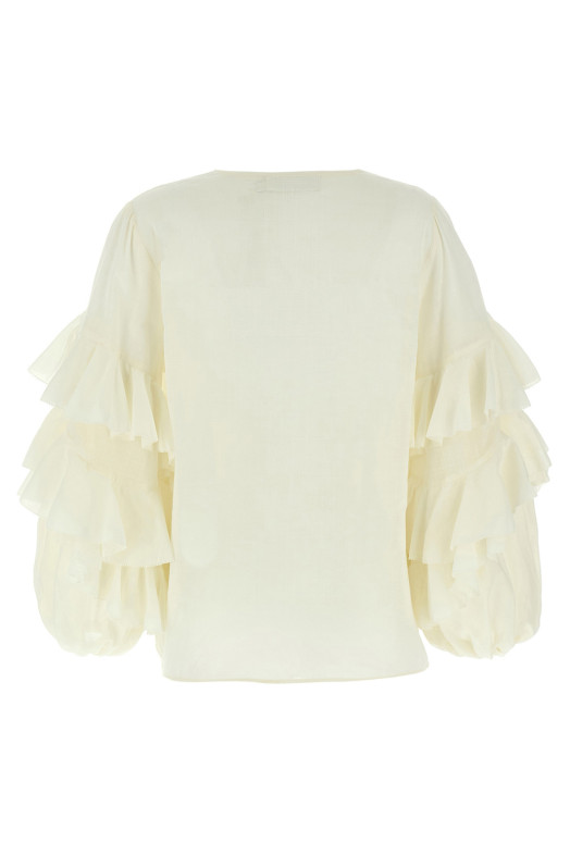'Acacia Ruffle' blouse White 'Acacia Ruffle' blouse White