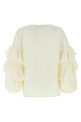 'Acacia Ruffle' blouse White 'Acacia Ruffle' blouse White