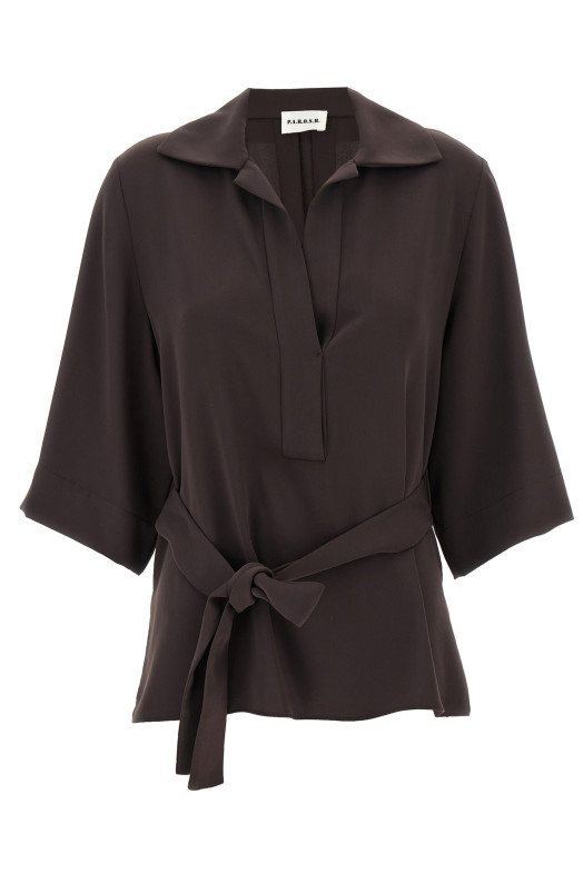 Блузка-трусики Коричнева D312475PANTY24086