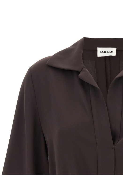 Блузка-трусики Коричнева D312475PANTY24086