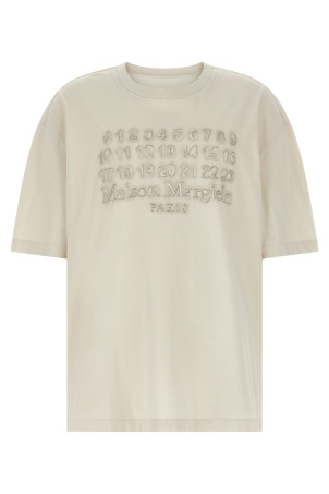 Logo T-shirt Beige