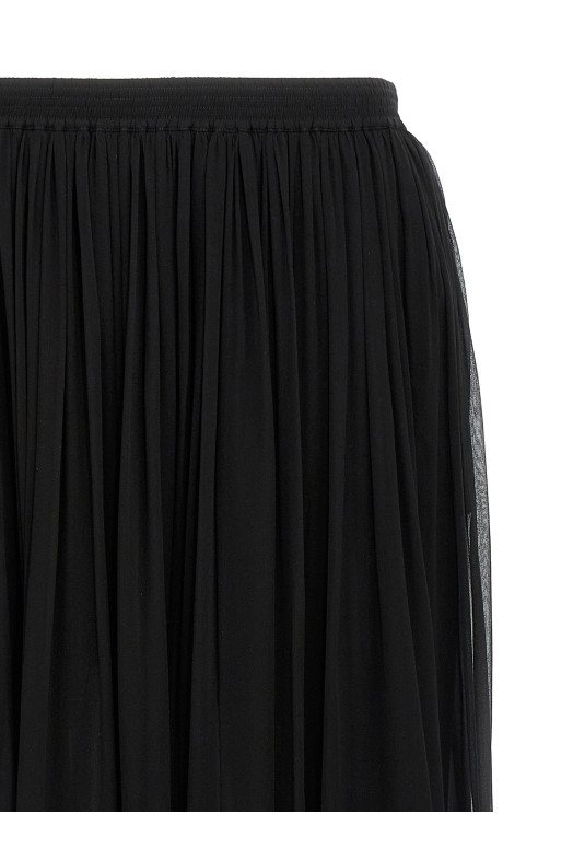 Довга спідниця чорна SAINT LAURENT 823141Y115W1000 Довга спідниця чорна SAINT LAURENT 823141Y115W1000