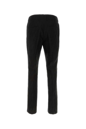 Black linen blend pant Black FENDI (FB1029AU6Y) Black linen blend pant Black FENDI (FB1029AU6Y)