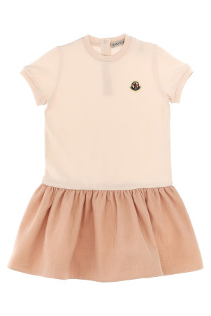 Бавовняна сукня Рожевий MONCLER ENFANT K19518I0000589AUM529 Бавовняна сукня Рожевий MONCLER ENFANT K19518I0000589AUM529