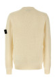 Светр з логотипом Білий STONE ISLAND K1S155100042S00D3V0093 Светр з логотипом Білий STONE ISLAND K1S155100042S00D3V0093