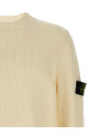 Светр з логотипом Білий STONE ISLAND K1S155100042S00D3V0093 Светр з логотипом Білий STONE ISLAND K1S155100042S00D3V0093