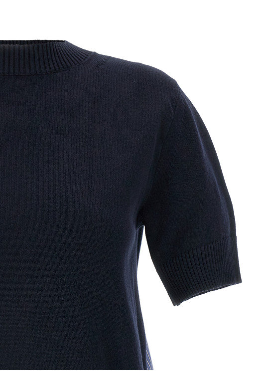 Клаптевий светр Синій SACAI 2507849239 Клаптевий светр Синій SACAI 2507849239