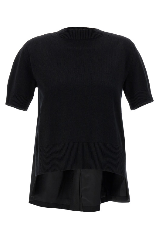 Patchwork sweater Black Patchwork sweater Black