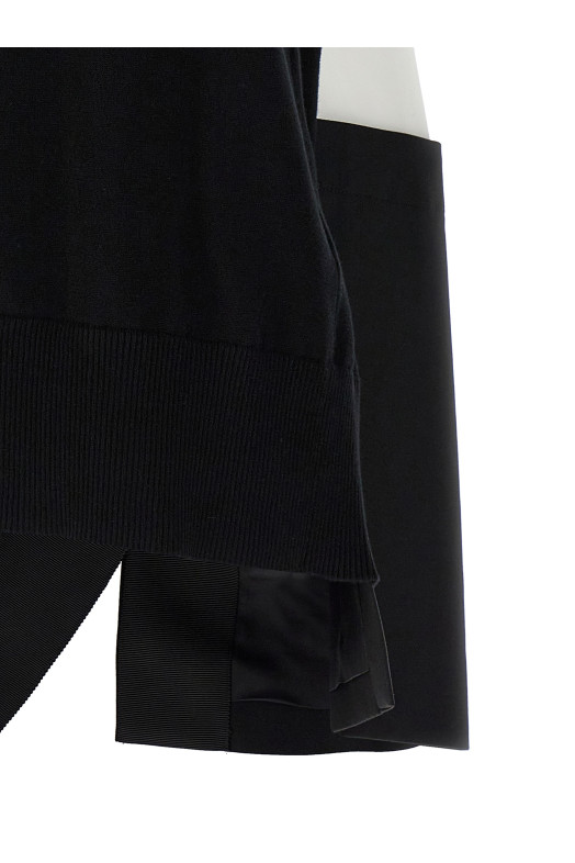 Patchwork sweater Black Patchwork sweater Black