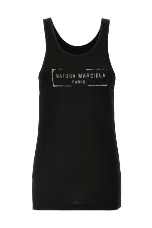 Logo tank top Black Logo tank top Black