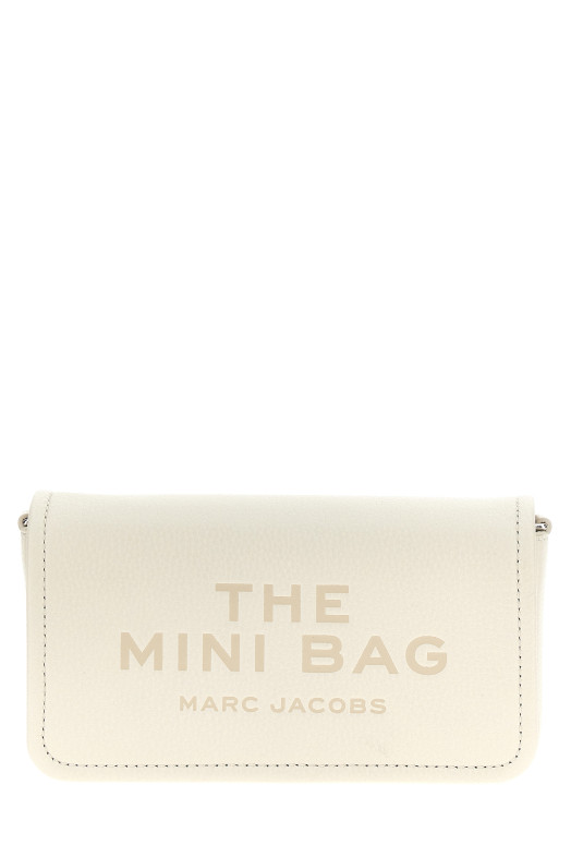 Сумка кроссбоди MARC JACOBS 'The Leather Mini Bag' Белый 2S4SMN080S02137 Сумка кроссбоди MARC JACOBS 'The Leather Mini Bag' Белый 2S4SMN080S02137