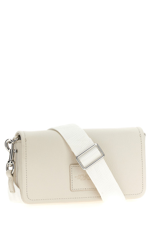 Сумка кроссбоди MARC JACOBS 'The Leather Mini Bag' Белый 2S4SMN080S02137 Сумка кроссбоди MARC JACOBS 'The Leather Mini Bag' Белый 2S4SMN080S02137