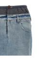 Slits denim skirt Multicolor Slits denim skirt Multicolor