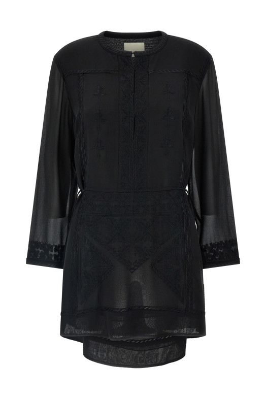 Платье ISABEL MARANT 'Oaria' Черный RO0704FAC1J07I01BK Платье ISABEL MARANT 'Oaria' Черный RO0704FAC1J07I01BK