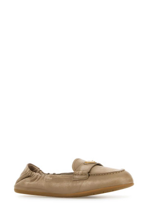 Beige nappa leather loafers PRADA (1D922NF0056H3) Beige nappa leather loafers PRADA (1D922NF0056H3)
