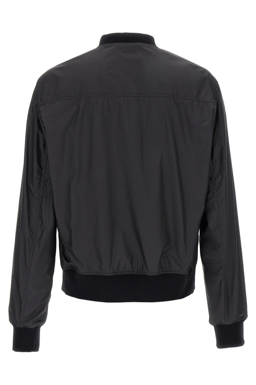 Куртка-бомбер з логотипом Чорний DOLCE & GABBANA G9BLMTFUS27N0000 Куртка-бомбер з логотипом Чорний DOLCE & GABBANA G9BLMTFUS27N0000