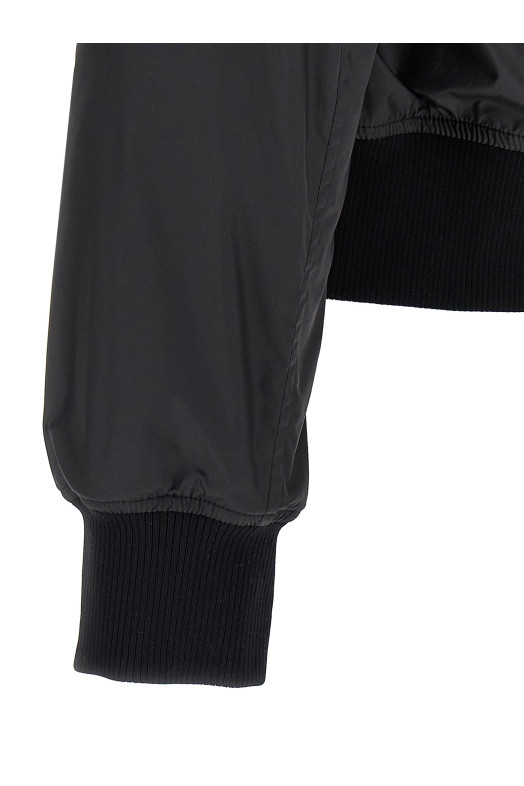 Куртка-бомбер з логотипом Чорний DOLCE & GABBANA G9BLMTFUS27N0000 Куртка-бомбер з логотипом Чорний DOLCE & GABBANA G9BLMTFUS27N0000