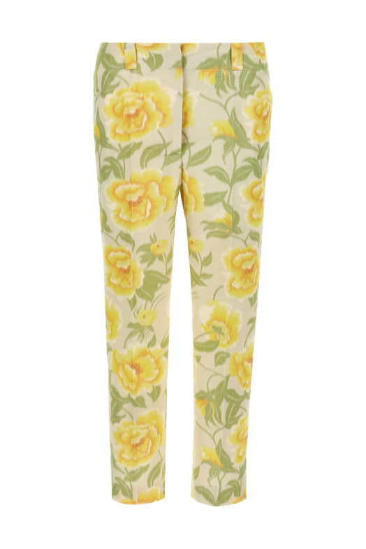 Брюки KENZO ' Peonies' Многоцветный FF52PA0939O101 Брюки KENZO ' Peonies' Многоцветный FF52PA0939O101