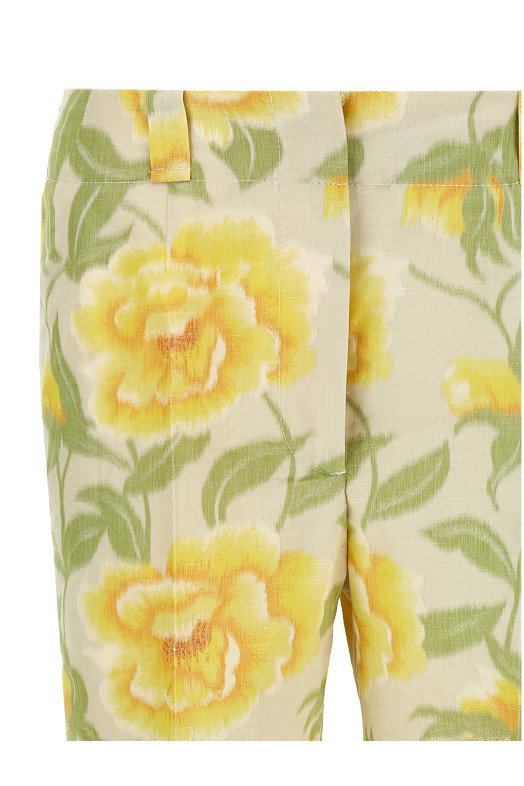 Брюки KENZO ' Peonies' Многоцветный FF52PA0939O101 Брюки KENZO ' Peonies' Многоцветный FF52PA0939O101