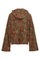 Flow Jacquard' hooded sweater Multicolor