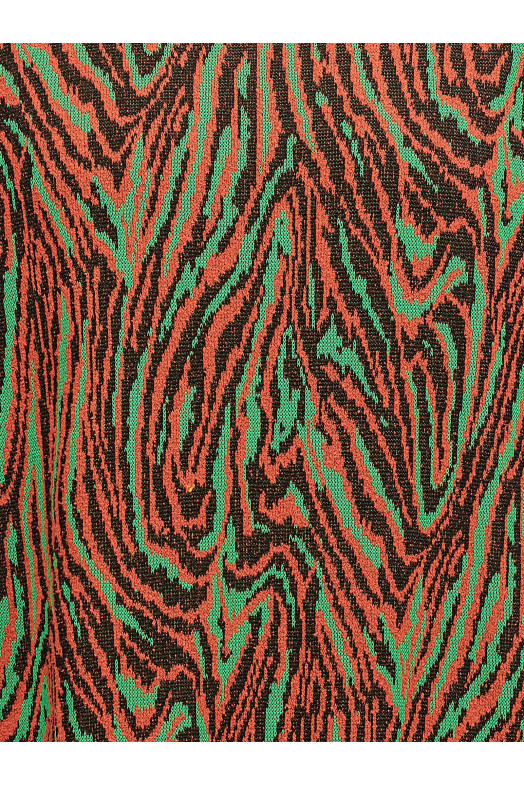 Flow Jacquard' hooded sweater Multicolor