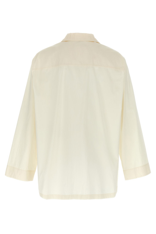 Рубашка с вышивкой логотипа Белый JIL SANDER J47DL0167J45292106 Рубашка с вышивкой логотипа Белый JIL SANDER J47DL0167J45292106
