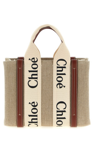 Шопінг CHLOÉ 'Woody Small' Коричневий CHC22AS397I2690U Шопінг CHLOÉ 'Woody Small' Коричневий CHC22AS397I2690U