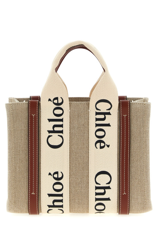 Шопінг CHLOÉ 'Woody Small' Коричневий CHC22AS397I2690U Шопінг CHLOÉ 'Woody Small' Коричневий CHC22AS397I2690U