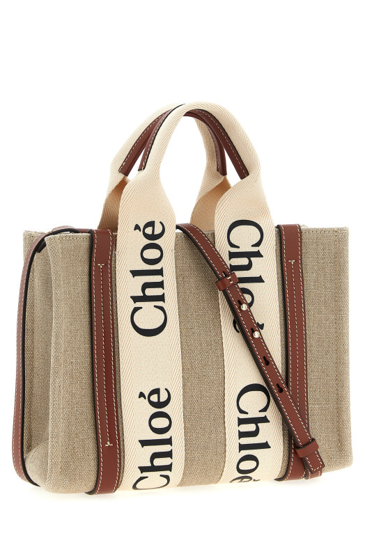 Шопінг CHLOÉ 'Woody Small' Коричневий CHC22AS397I2690U Шопінг CHLOÉ 'Woody Small' Коричневий CHC22AS397I2690U