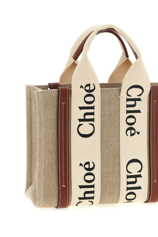 Шопінг CHLOÉ 'Woody Small' Коричневий CHC22AS397I2690U Шопінг CHLOÉ 'Woody Small' Коричневий CHC22AS397I2690U