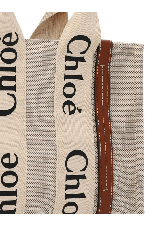 Шопінг CHLOÉ 'Woody Small' Коричневий CHC22AS397I2690U Шопінг CHLOÉ 'Woody Small' Коричневий CHC22AS397I2690U