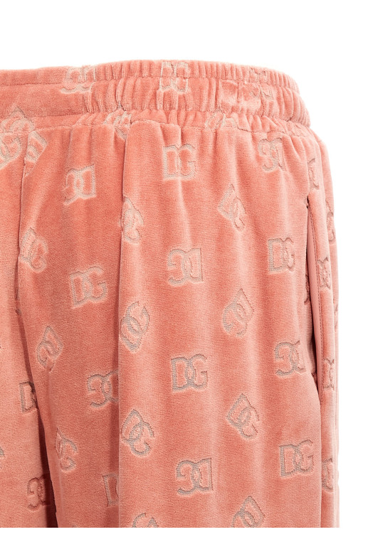 Рожеві джоггери з логотипом DOLCE & GABBANA FTCYYTFJ7DLF0473 Рожеві джоггери з логотипом DOLCE & GABBANA FTCYYTFJ7DLF0473