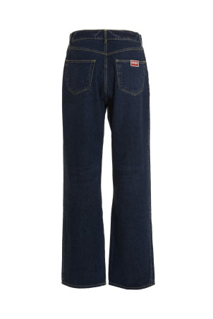 Джинсы Darkstone Suisen Relaxed' синие KENZO (FD55DP4066B2DD)