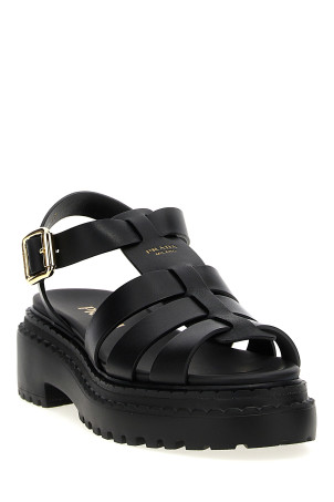 Сандалии PRADA 'Monolith' Черный 1X923NF0557V6F0002 Сандалии PRADA 'Monolith' Черный 1X923NF0557V6F0002