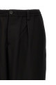 Tropical wool crop pants Black Tropical wool crop pants Black