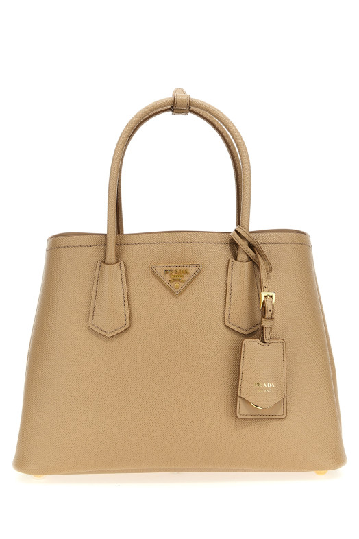 Saffiano handbag Beige Saffiano handbag Beige