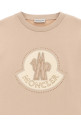 Світшот зі стразами з логотипом Рожевий MONCLER ENFANT K19548G0000889AKM51N Світшот зі стразами з логотипом Рожевий MONCLER ENFANT K19548G0000889AKM51N