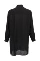 Сорочка YOHJI YAMAMOTO 'Целюлозна блузка на блискавці на ґудзиках' Чорна HPB30235BLACK1 Сорочка YOHJI YAMAMOTO 'Целюлозна блузка на блискавці на ґудзиках' Чорна HPB30235BLACK1