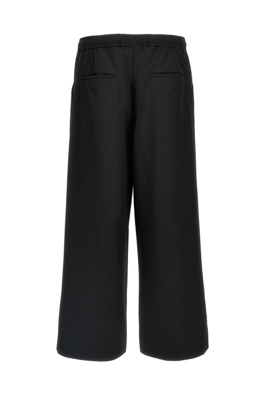Шерстяні штани чорні COMME DES GARҪONS HOMME HOP0121 Шерстяні штани чорні COMME DES GARҪONS HOMME HOP0121