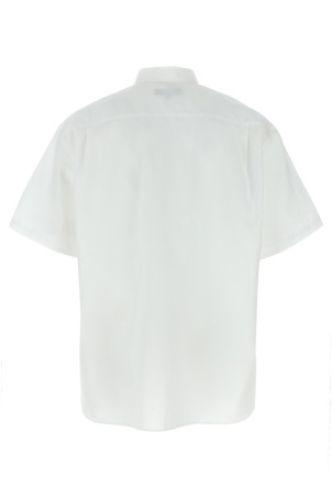 Logo embroidery shirt White Logo embroidery shirt White