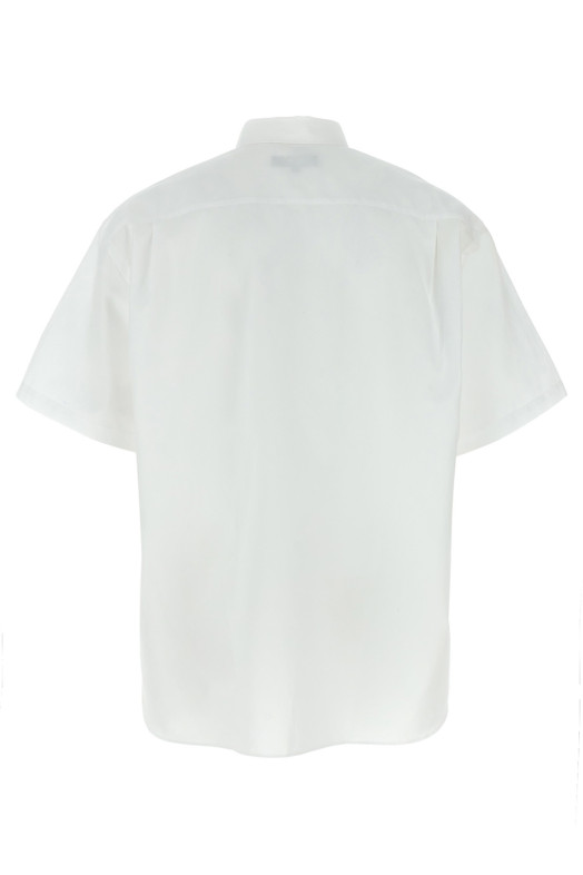 Сорочка з вишивкою логотипу Біла COMME DES GARҪONS HOMME HOB1033 Сорочка з вишивкою логотипу Біла COMME DES GARҪONS HOMME HOB1033