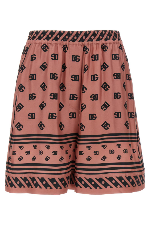 Silk bermuda shorts Pink Silk bermuda shorts Pink