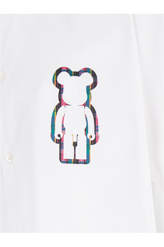 Сорочка Camicia Comme des Garçons x BE@RBRICK Біла COMME DES GARCONS SHIRT FOB038S251 Сорочка Camicia Comme des Garçons x BE@RBRICK Біла COMME DES GARCONS SHIRT FOB038S251