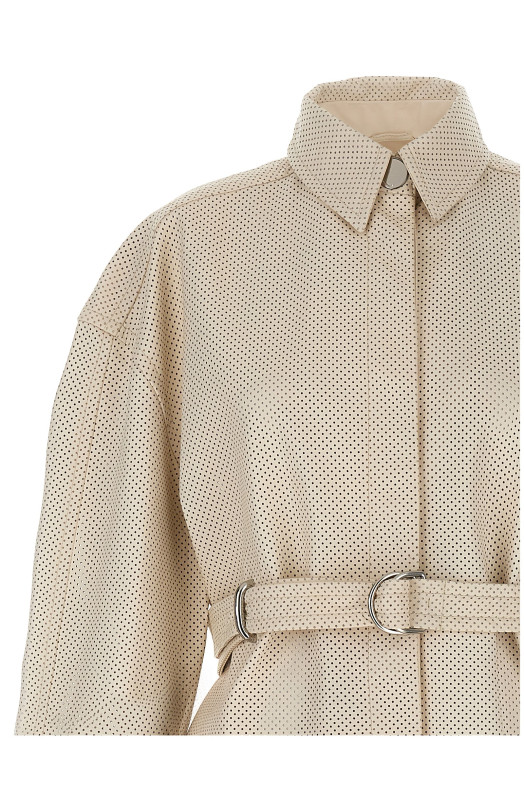 Тренч SPORTMAX 'Antiope1234' Білий 2512471013600001 Тренч SPORTMAX 'Antiope1234' Білий 2512471013600001