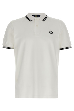 Polo Comme des Garçons Shirt x Fred Perry White Polo Comme des Garçons Shirt x Fred Perry White