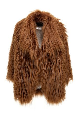 'Bacon' faux fur  Brown 'Bacon' faux fur  Brown