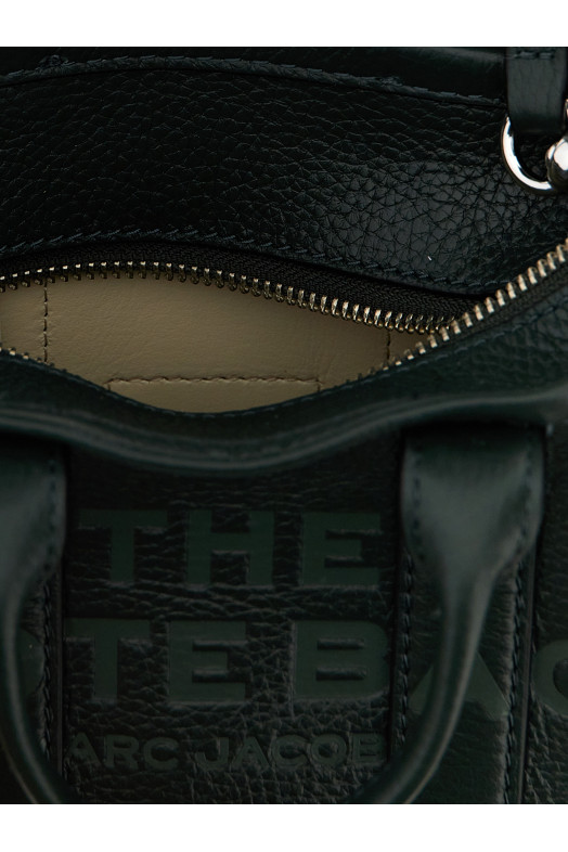 Сумка кроссбоди MARC JACOBS 'The Leather Crossbody Tote' зеленого цвета H053L01RE22308 Сумка кроссбоди MARC JACOBS 'The Leather Crossbody Tote' зеленого цвета H053L01RE22308