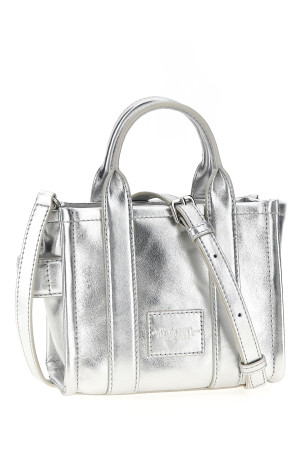 Сумка через плече MARC JACOBS 'The Metallic Leather Crossbody Tote' Срібло 2F4HCR013H04039 Сумка через плече MARC JACOBS 'The Metallic Leather Crossbody Tote' Срібло 2F4HCR013H04039